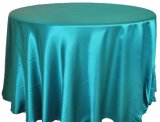 Table Cloth Topper Tablecloth Luxury Polyester Satin Table Cover Oilproof Wedding Party Restaurant Banquet Home Decoration