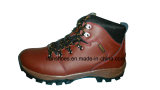 Trendy Brown Leather Hiking Shoes Best Selling Waterproof Shoes