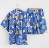OEM Cotton Lovers Japanese Hot Spring Nightgown Sleepwear Pajamas
