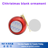 Sublimation Blank Christmas Ornament for Transfer Printing Christmas Gift