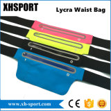 Lycra Running Outdoor Sport Waterproof Waist Bag with Earphone Hole