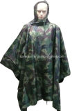 Stock Waterproof Military Camouflage Poncho
