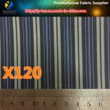 Polyester Stripe Cash Commodity Fabric for Jacket Lining (X118-120)