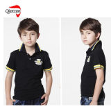 Child Pure Cotton Polo T Shirt (ZJ-6906)