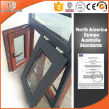 America Style and Customized Size of Aluminum Awning Windows, Trusted Aluminium Clad Wood Awning Window