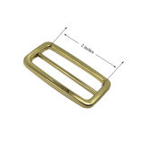 2 Inches Bags Accessories Manufacturer Metal Bags Buckles