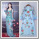 2016 Summer Hot Sale Women's Sexy Stylish Silk Long Dress