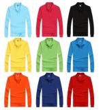 Custom All Sorts of Polo T Shirt in Long Sleeve with Various Colors, Sizes, Materials and Designs