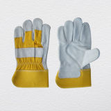 Ce Approved Cow Split Leather Rigger Work Glove