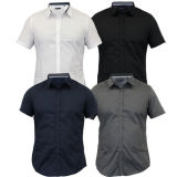 New Design Short Sleeve Men's Casual Shirt