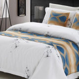100% Polyester Decorative Bed Runner Bed Scarf Bed Throw (DPF1070)