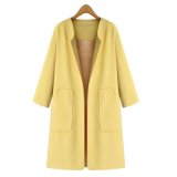 Loose Big Sized Woolen Coat/Fashion Women's Winter Coat C1069