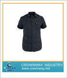 Classic Ripstop Camp Fitting Shirt with Semi-Fitted Cut (CW-MSS-7)