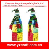 Christmas Decoration (ZY14Y46-3-4 20CM) Christmas Wine Hat