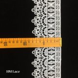 8cm White Light Coffee Color Water Soluble Embroidered Lace Trim Apparel Sewing Lace Border Hmhb609