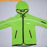 2016 Children's Green Softshell & Fleece Jacket for Winter Sports
