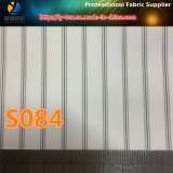 White Sleeve Lining for Suit/Garment, Polyester Stripe Fabric (S84.92)