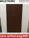 PVDF Coat Walnut Wood Color Aluminum Composite Panel