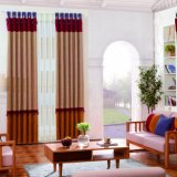 Factory Sale Inexpensive Damask Window Curtains with Plain