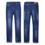 Wholesale Men's Blue Cotton Demin Leisure Pants Jean