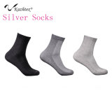 Anti-Bacterial Silver Fiber Mesh Cotton Socks for Men