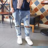 2017 Fashion Summer Ripped Denim Jeans for Boys by Fly Jeans