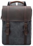 Outdoor Hiking Custom Canvas Laptop Backpack