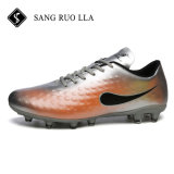 New Design Men Outdoor Sport Soccer Shoes with Nail Anti-Skid