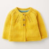 Baby Girls Cartoon Fleece Cardigan Button Sweaters for Children Kids