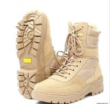 Winter Autumn Outdoor Military Tactical Black Leather Boots