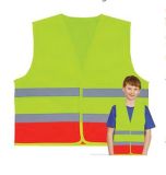 Kids Lime and Orange Safety Vest (Children 5-10 years)