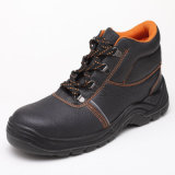 Popular Industrial PU Footwear Leather Safety Worker Shoes