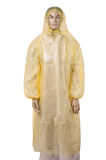 Raincoat with Hood Plastic Disposable