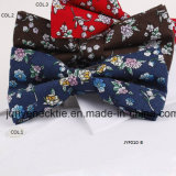 Handmade Men's Skinny Customed Jacquard Bow Tie