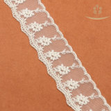 L30010 Cord Wedding Swiss Voile Chemical Lace Trim