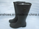 Hottest Good Quality Cheap Man Rubber Rain Boots Work Shoes Stock Shoes (FF28)