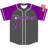 Sublimation Printed Baseball Tops Jersey with Custom Printing