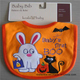 Top Quality Easy Cleaning Baby Bib with Cartoon Animal Image