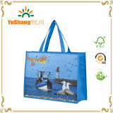 Laminated Recyclable Advertising Logo PP Printing Grocery Tote Shopping Bag