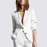 Hot Sale Women White Long Sleeve Fashion Woman Suit