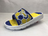 Children PVC Comfortable and Concise Slippers with Football Pattern (21IY17020)