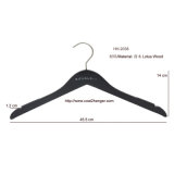 Cheap Wooden Rubber Coating Clothes Hanger with Non-Slip