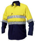 Fluorescent Safety High Visibility Clothing for Men (ELTHVJ-18)