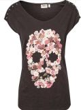 Custom Short Sleeve Printing Cotton T-Shirt for Woman