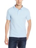 Men's Retail Custom Pique Fabric Uniform Polo Shirt