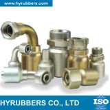 Hyrubbers Ss Braided Hose Flexible Hydraulic Hose with Fittings