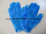 Disposable Blue Non Powder Vinyl Gloves for Examination