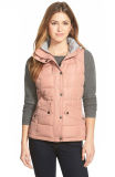 Women Warm Hoody Quilted Padding Vest