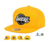 Yellow Wool Basketball Sports Teams Flat Hats