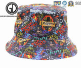 Fashion Top Quality Custom Sublimation Printing Cotton Polyester Fisherman Bucket Hat